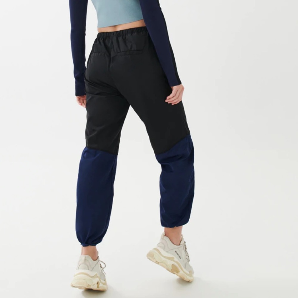 USED P.E NATION HIGH DIVE TRACK PANT IN BLUE